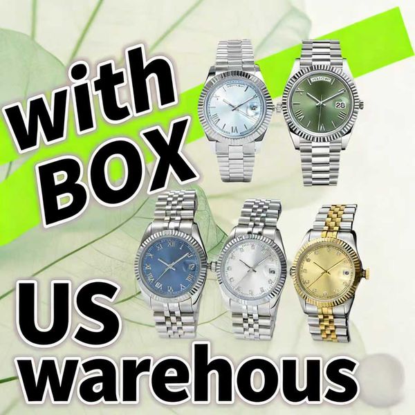 mens and womens luxury designer mechanical watch luminous date window waterproof stainless steel elegant everyday watches - Watches - kalmora