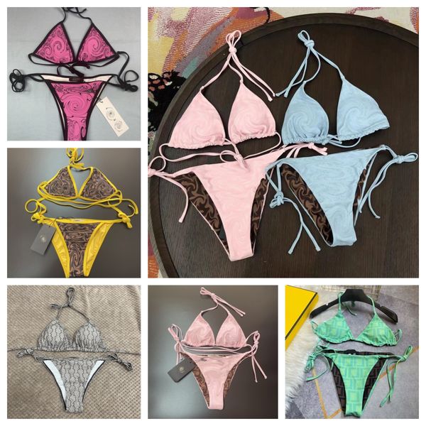 Designer Womens Bikini Swimwear Luxury Design Summer Vacation Sexy One Piece Swim suit Womens Beach Slim Bikini Two Pieces Set - Apparel - kalmora