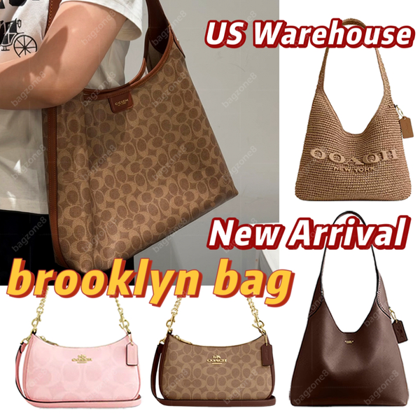 12A New styles brooklyn bag 28 teri shoulder bag city tote bag beach bag rowan luxury crossbody bag for women Designer Bags 2026 Trends straw bag halloween sac - Bags, Luggage & Accessories - kalmora