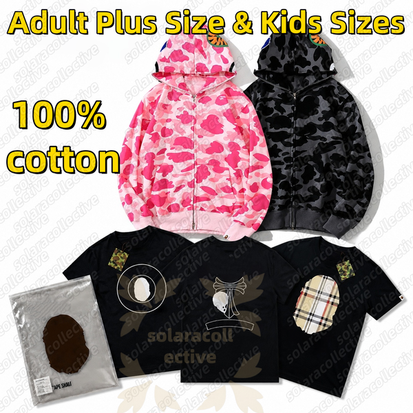 10S 100% cotton Shark hoodie Correct version 1:1 t shirt mens designer clothes shirts for men designer shirts hoodies designer men clothes graphic tee tees jacket - Apparel - kalmora