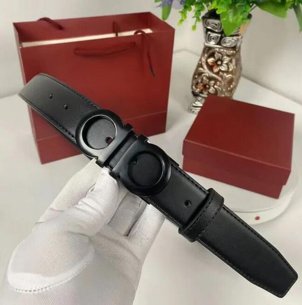 man leather belt belts designer for men big Smooth buckle classic fashion mens AA - Fashion Accessories - kalmora