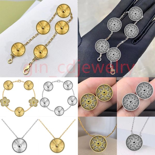 Classic Lucky Clover Necklace Bracelet Earrings Womens and Girls Valentine's Day Mother's Day Engagement Jewelry - Jewelry - kalmora