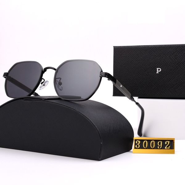 Designer Sunglasses Mens Womens Brand luxury Metal Frame Polarized Classic eyeglasses black vintage summer Outdoor shades eyeglasses with box - Bags, Shoes & Accs - kalmora