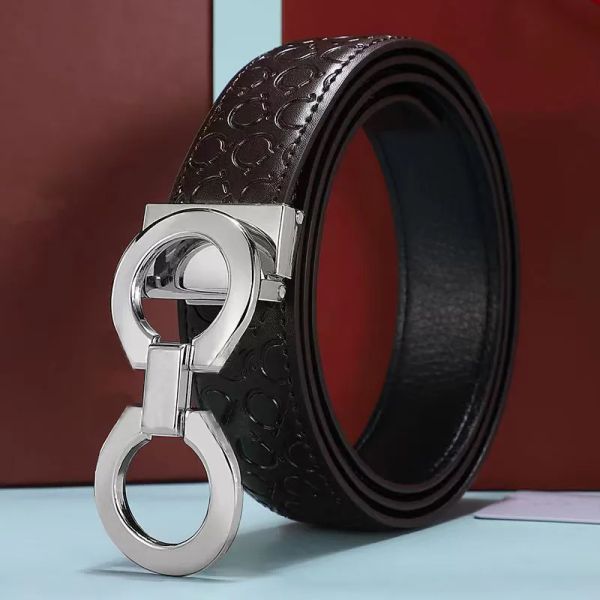 Belt Designers Belt classic buckle genuine leather belt 16 styles belts luxury aa 675542 724127 unisex men women adjustable letter belts - Fashion Accessories - kalmora