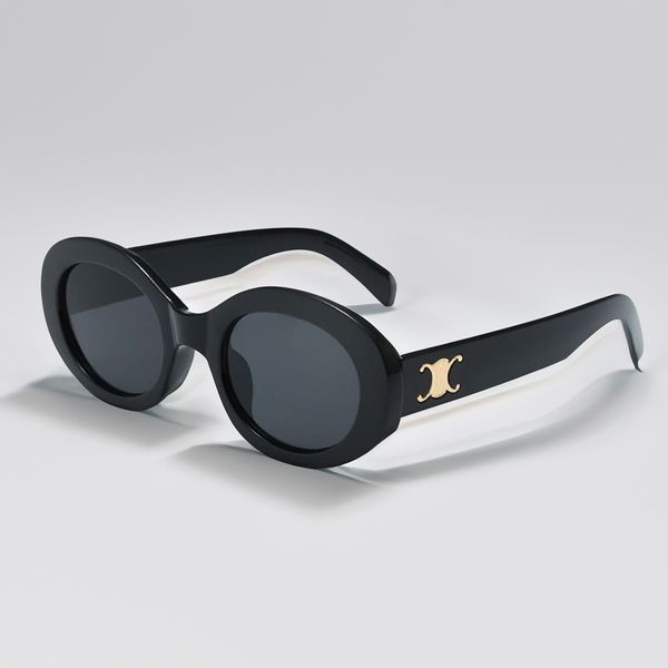 Fashion Luxury Designer Sunglasses Brand Men's and Women's Small Squeezed Frame Glasses Premium UV 400 Polarized Sunglasses - kalmora