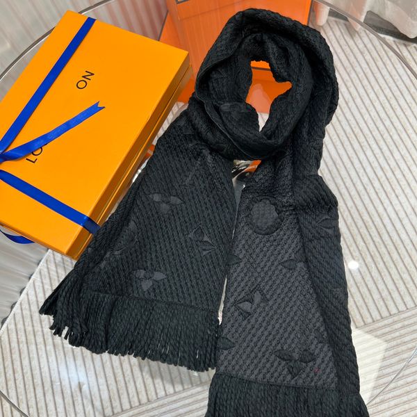 designer scarf letter embroidery scarfs cashmere autumn and winter women warm men comfortable touch senior fashion process versatile size 35x180cm 02 - Fashion Accessories - kalmora