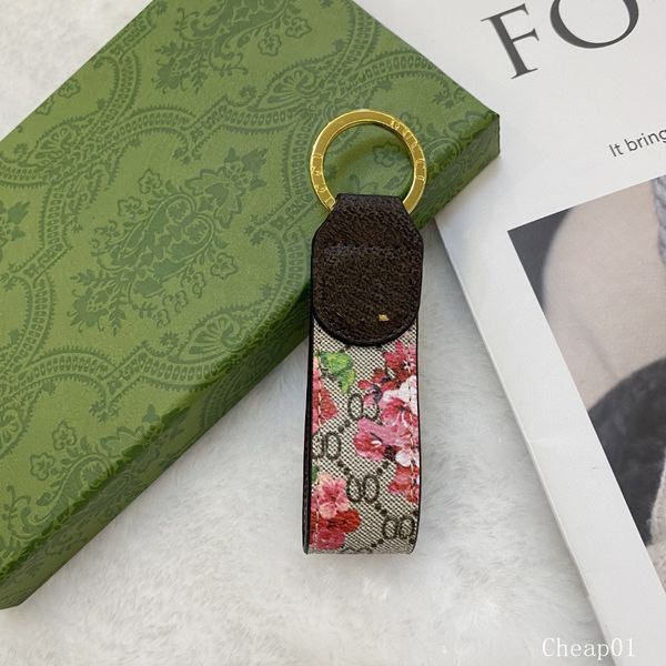 Handmade designer keychains dragonne multicolor key chain women men brown leather bag wallet lanyard plated gold accessories dragonne keychain letter - Fashion Accessories - kalmora