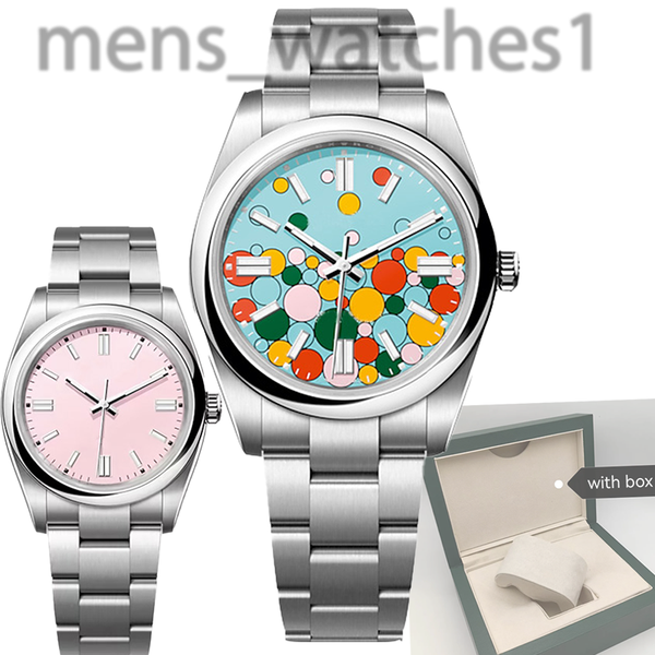 couple men's and women's luxury automatic mechanical watch 36mm41mm sapphire stainless steel watches - Watches - kalmora