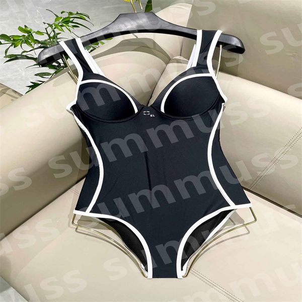 Designers Sexy 1 Piece Swimwear Women Fashion Swimsuit Summer Vacation Bathing Suit High Cut Beachwear Solid Print New Bather Bikini - Apparel - kalmora