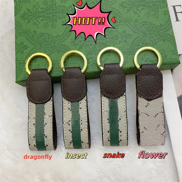 Designer Keychain Two items cheaper Fashion Men Women purse Keychain luxury High Quality Leather Bag Lanyard Gold Plated Key chain Car bag charm with box TOP001 - Fashion Accessories - kalmora
