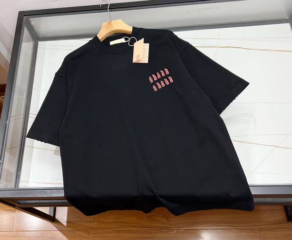 9A Womens T Shirt Tees Shirts Vest Designer Tank Summer Short Sleeves Round Neck Woman Tops T-Shirts With Embriodery Tshirts S-3XL - Apparel - kalmora