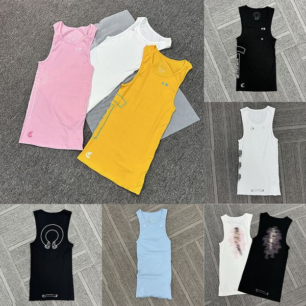 Designer Womens Tank Top Letter Pattern Print Cotton Vest Luxury Summer Casual Slim Sleeveless Vest Top for Women - Apparel - kalmora